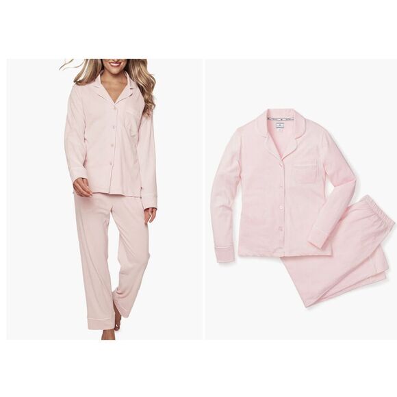 Petite Plume Other - New Women's PETITE PLUME Luxe Pima Cotton Jersey Pajamas in Pink Size XL